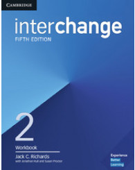 Interchange Level 2, Workbooks 5th edition - ISBN 9781316622698 (couverture bleue)