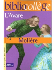 Roman - L'Avare, Molière, Hachette Biblio Collège 2000 - ISBN 9782012706132