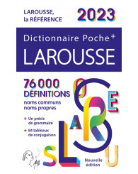 Dictionnaire Larousse format de POCHE+ 2023 (Français) édition 2022 - ISBN 9782036019386 (réservez le vôtre, disponible bientôt!)