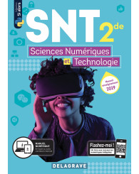 SNT 2de - Sciences Numériques et Technologie - pgm 2019 - ISBN 9782206103389