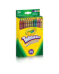 Crayons de cire TWISTABLES @24 CRAYOLA (no 68-7524)