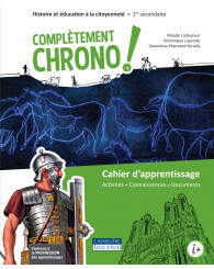 Complètement CHRONO sec. 1 - COMBO: Cahier d'apprentissage versions imprimée ET numérique + activités int. - ISBN 9782765076100