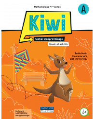 Kiwi, 1re année - Cahiers d'apprentissage A/B - version imprimée et numérique - ISBN 9998202210741