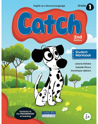 Catch, Grade 1, 2nd Edition - Student Workbook - Print version (rouge) - ISBN 9782765090113