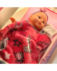 Mini Doudou: couverture miniature pour dorloter bébé et poupée