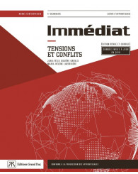 Immédiat - sec. 5 - Tensions et conflits, 2e édition - Cahier d'apprentissage - ISBN 9782765541111