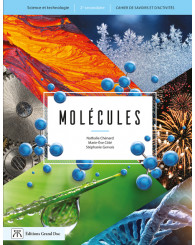 Molécules - cahier - secondaire 2 (no 4644) - ISBN 9782765541257