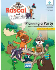 RASCAL AND FRIENDS Grade 2 - Activity Book B (unit 1-4) (no 221417) - ISBN 9782766208548