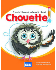 Chouette - cahier de calligraphie - SCRIPT (no 219320) - ISBN 9782761782210