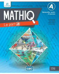 MathiQ 6e année - Cahiers d'apprentissage A/B/C (incluant le carnet des savoirs et de manipulations) (no 219801) - ISBN 9782761799294