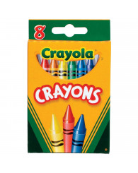 Crayons de cire @12 CRAYOLA  (no 52-0008)