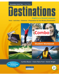 Destinations - sec. 5 - COMBO: Student Workbook - Print AND digital for 1 year - ISBN 9782765074205 (anc.code 9998201410357)