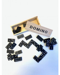 Domino 28 morceaux avec boitier en bois - Selectum (no 91-128) (jusqu'à épuisement de stocks!)