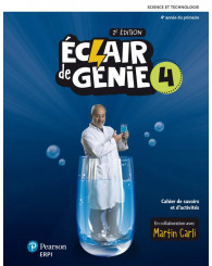 Éclair de génie 4 (2e édition) Cahier de savoirs et d’activités + Ens. num. - ISBN 9782766149957