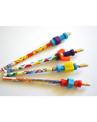 Ensemble de 4 crayons Fidget - embouts de plastique