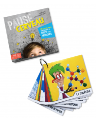 Cartons PAUSE CERVEAU : 27 cartons psychoéducatifs sur les activités minute pour énergiser le corps et les neurones - ISBN 9782923827940