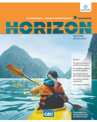 Horizon Sec.3 - Cahier d'apprentissage (incluant les exercices interactifs) + Accès étudiants Web (no 232358) - ISBN 9782766206360