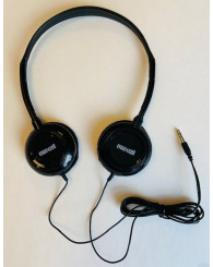 Casque d'écoute (prise jack circulaire) (audio sans micro) avec serre-tête réglable MAXELL HP-200 (*incluant 0,60$ d'écofrais)