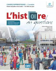 L'histoire en questions - sec. 4 - Cahier version papier (Incluant les exercices interactifs) (no 225427) - ISBN 9782766215881