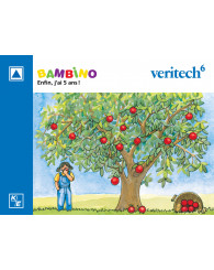 Bambino Veritech6 - Enfin, j'ai 5 ans! série bleue - triangle - pommes (4043642)
