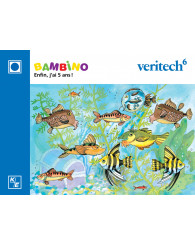 Bambino Veritech6 - Enfin, j'ai 5 ans! série bleue - cercle - poissons (4043667)