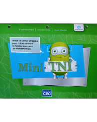 Mini TNI - Carnet effaçable autonome - 3e cycle MATHÉMATIQUE (no 225359) - ISBN 9782766215089