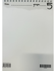 Cahier de traces pour secondaire 5 (9x12 po. / 22,8x30,5 cm) (no 1500560) (Jusqu'à épuisement des stocks!)