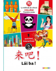 Lai Ba ! Méthode de chinois, 1re année A1 - Livre de l'élève - ISBN 9782278096190