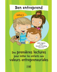 Ben entreprend - Coffret no 2 - 10 livrets: des premières lectures pour initier les enfants aux valeurs entrepreneuriales