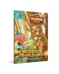 Ludo et Méninge – Camping en folie (LIVRE) Mission provisions! - ISBN 9782982263659