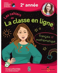 Les cahiers de la classe en ligne - 2e année - madame Marie-Ève : cahier imprimé et numérique - ISBN 9782897423049