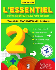 L'essentiel - secondaire 2 - français/mathématique/anglais - Nouv. Éd. - ISBN 9782897429096