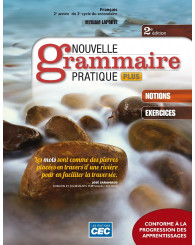 Nouvelle grammaire pratique Plus - 4e secondaire - Cahier d'apprentissage + Exercices interactifs + Accès étudiants Web (no 219198) - ISBN 9782761785150