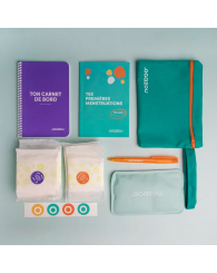 Kit de premières menstruations - OCAZOU (Vente finale, ne peut être ni retournée, ni échangée)