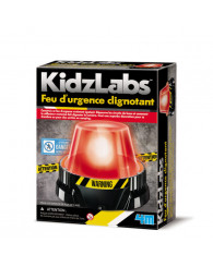 Feu d'urgence clignotant - KidzLabs -4M (P3444F)