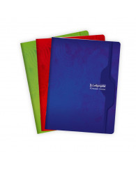 Cahier 24x32cm - 96 pages - Séyès - couverture cartonnée - COUL. ASS. (7493) (Jusqu'à épuisement des stocks!) 