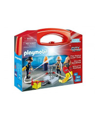 Playmobil - Valisette - Pompiers