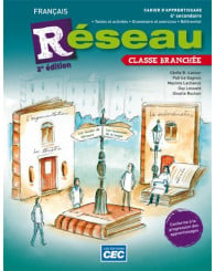 Réseau - sec. 4 - Cahier d'apprentissage, 2e Éd. (incluant code grammatical) + Exercices interactifs (no 217118) - ISBN 9782761791854