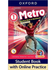 Metro Level 1 - Student Book and Workbook with Online Practice - 2nd ed. - ISBN 9780194266758