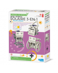 Mini robot solaire 3-en-1 - Green Science -4M (P3377F)