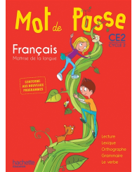 Mot de passe, français, maîtrise de la langue, CE2 cycle 2, Hachette 2016 - ISBN 9782013941617