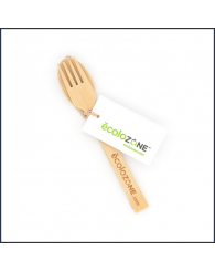 Ustensiles (ensemble de 3) en bambou réutilisables et compostables PETITS - écolozone - Au fil des saisons 