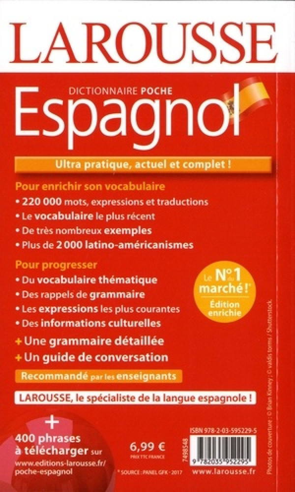 dictionnaire francais espagnol voyage