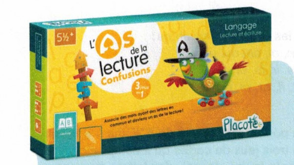 Gioco Educativo Placote L'As De La Lecture 2 Per Imparare A Leggere (5½-8½ Anni)