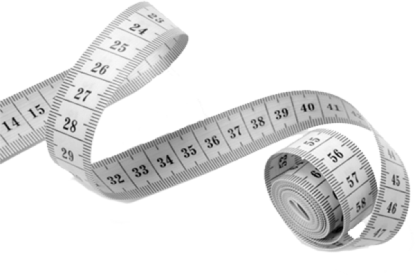 Le ruban à mesurer (mètre ruban) 